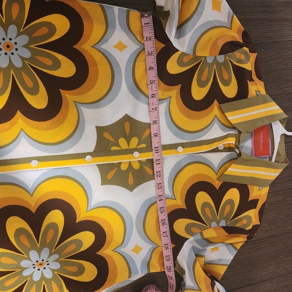 Double J Choux Dress Ciccio in Cotton Popeline NWT Dark Mustard Med - Picture 5 of 12